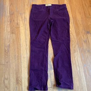 Excellent condition j crew cords. Size 31 short.